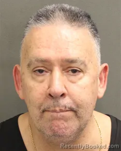 Mugshot of Paulo Roberto Delima booked in Orange County, Florida on August 13, 2026