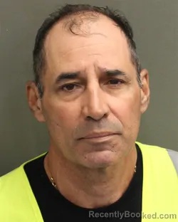 Mugshot of Edwardo Diaz booked in Orange County, Florida on August 13, 2026