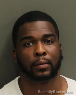 Mugshot of Tdarius Brunson booked in Orange County, Florida on August 13, 2026