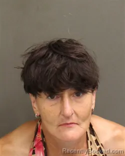 Mugshot of Kerry Anne Galvin booked in Orange County, Florida on August 13, 2026