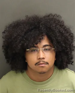 Mugshot of Joshua Alexander Gomez booked in Orange County, Florida on August 13, 2026