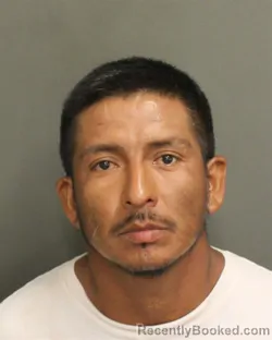 Mugshot of Manuel Hernandezlopez booked in Orange County, Florida on August 13, 2026