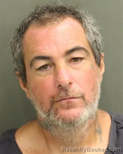 Mugshot of Jeremy Mark Morrison booked in Orange County, Florida on August 14, 2026