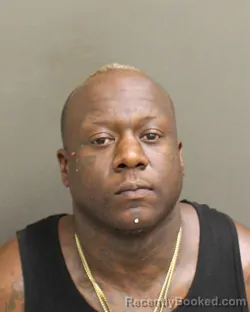 Mugshot of Gregory Lionel Foster booked in Orange County, Florida on August 14, 2026