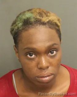 Mugshot of Trenity A'mayah King booked in Orange County, Florida on August 14, 2026