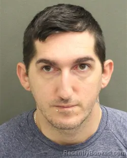 Mugshot of Anthony James Demichele booked in Orange County, Florida on August 14, 2026