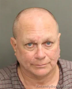 Mugshot of Bobby James Harris booked in Orange County, Florida on August 14, 2026