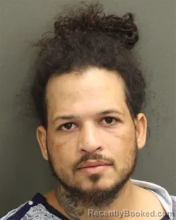 Mugshot of Jesus Manuel Medinaviera booked in Orange County, Florida on August 14, 2026