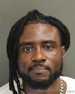 Mugshot of Benjamin Francois Robert booked in Orange County, Florida on August 14, 2026