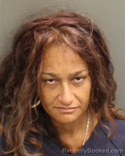 Mugshot of Desiree Alicea booked in Orange County, Florida on August 15, 2026