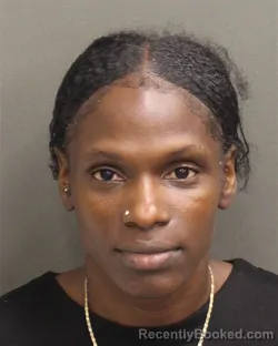 Mugshot of Klyne Shavie N Pierre Charles booked in Orange County, Florida on August 15, 2026
