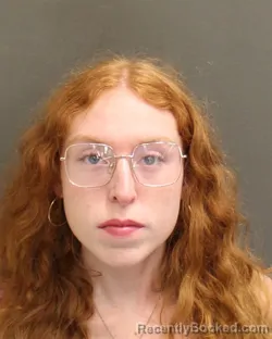 Mugshot of Jasmine Rosemarie Moscater booked in Orange County, Florida on August 15, 2026