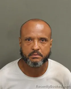 Mugshot of Andy William Arroyo booked in Orange County, Florida on August 15, 2026