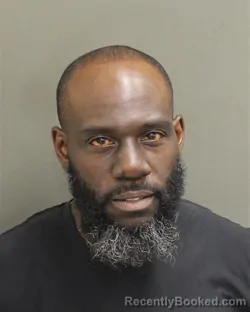 Mugshot of Kevin Seandale Hobbs booked in Orange County, Florida on August 15, 2026