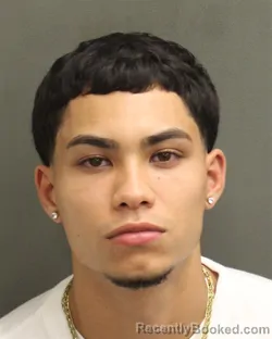 Mugshot of Yadiel Zayasmedina booked in Orange County, Florida on August 15, 2026