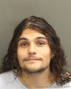 Mugshot of Liam Francis Torregrossa booked in Orange County, Florida on August 15, 2026