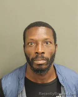 Mugshot of Danny Earl Jr Harris booked in Orange County, Florida on August 15, 2026