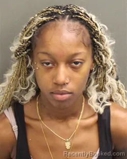 Mugshot of Jacquelyn Danielle Rivera booked in Orange County, Florida on August 15, 2026