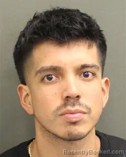 Mugshot of Bruno Fernando Bottojimenez booked in Orange County, Florida on August 16, 2026