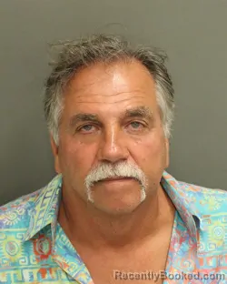 Mugshot of Steven Adams booked in Orange County, Florida on August 16, 2026