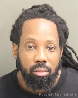Mugshot of Shawn Sylvester Atkinson booked in Orange County, Florida on August 16, 2026