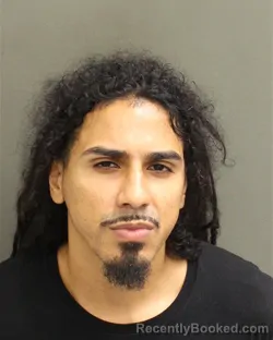 Mugshot of Matthew Alan Alvarez booked in Orange County, Florida on August 16, 2026