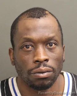 Mugshot of Travis Tyron Green booked in Orange County, Florida on August 16, 2026