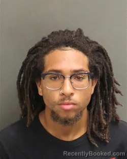 Mugshot of Jayson Michael Merritt booked in Orange County, Florida on August 16, 2026
