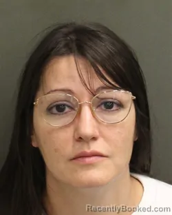 Mugshot of Paula Decamposrodrigues booked in Orange County, Florida on August 16, 2026
