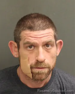 Mugshot of Jeffrey D Legg booked in Orange County, Florida on August 16, 2026