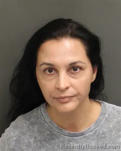Mugshot of Ivana Maria Bostrom booked in Orange County, Florida on August 16, 2026