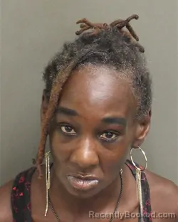 Mugshot of Fremisha Nicole Mccrimmon booked in Orange County, Florida on August 16, 2026