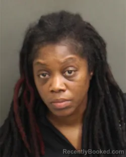 Mugshot of Tiarsheka Brenisha Mosley booked in Orange County, Florida on August 16, 2026