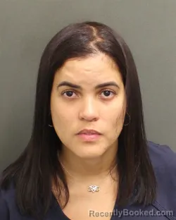Mugshot of Cilenny Massiel Garciatorres booked in Orange County, Florida on August 17, 2026