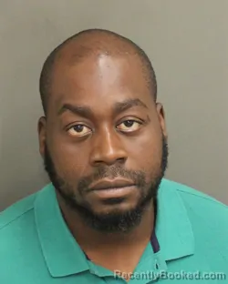 Mugshot of Woodley Souverain booked in Orange County, Florida on August 17, 2026