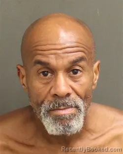 Mugshot of Brian Richardson booked in Orange County, Florida on August 17, 2026