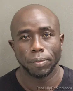 Mugshot of Gideon Pyeko Kochulem booked in Orange County, Florida on August 17, 2026