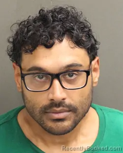 Mugshot of Mohamed Abdelhamied Abdelfatah booked in Orange County, Florida on August 18, 2026