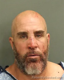 Mugshot of John Abner Tippette booked in Orange County, Florida on August 18, 2026