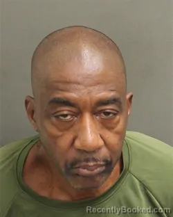 Mugshot of Winfred Junior Williams booked in Orange County, Florida on August 18, 2026
