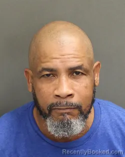 Mugshot of Terence Terrill Brown booked in Orange County, Florida on August 18, 2026