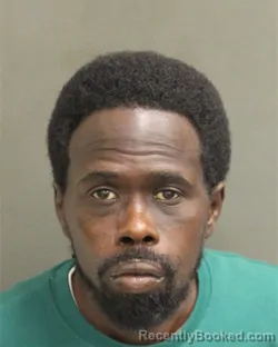Mugshot of Ontario Demetrius Terry booked in Orange County, Florida on August 18, 2026