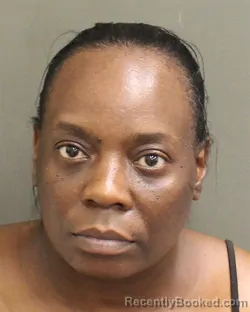 Mugshot of Tyronda Renea Burley booked in Orange County, Florida on August 18, 2026