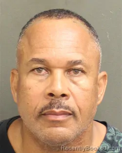 Mugshot of Louis Aloysius Davis booked in Orange County, Florida on August 18, 2026