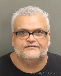 Mugshot of Khemraj Nauth booked in Orange County, Florida on August 18, 2026