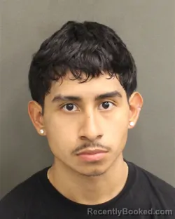 Mugshot of Alexander Daniel Eslavahernandez booked in Orange County, Florida on August 18, 2026