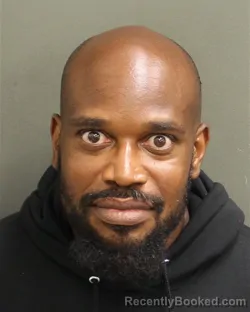Mugshot of Brandon Ray Harris booked in Orange County, Florida on August 18, 2026