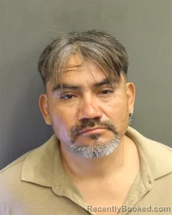 Mugshot of Guadalupe Tepetatedelacruz booked in Orange County, Florida on August 18, 2026