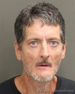 Mugshot of Edward Kaminski booked in Orange County, Florida on August 18, 2026