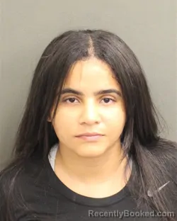 Mugshot of Zulma Liz Moracruz booked in Orange County, Florida on August 18, 2026
